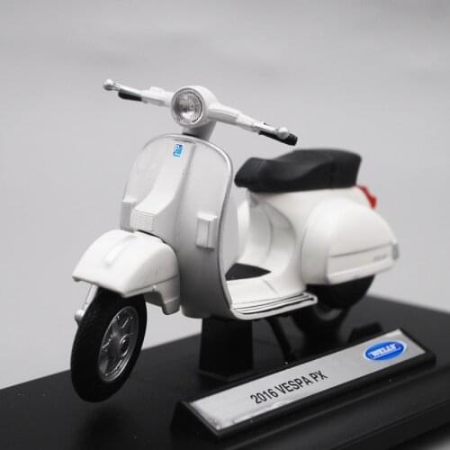 Welly 1:18 Vespa 2016 PX MOTORCYCLE BIKE DIECAST MODEL TOY NEW IN BOX
