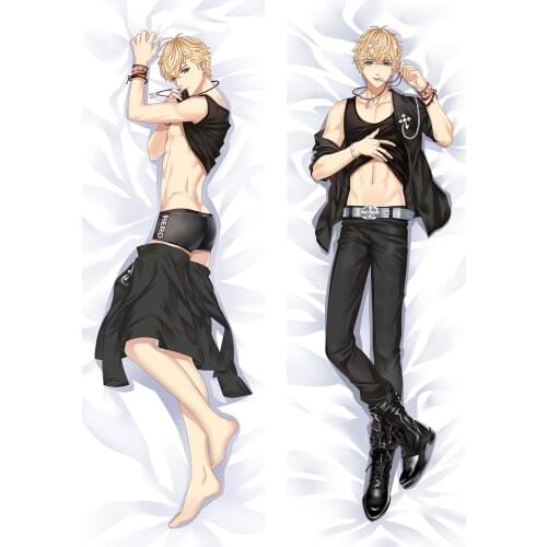 MGF Male Character Mr Love: Queens Choice Kilo pillow cover Love and Producer anime Body Dakimakura Pillow Case