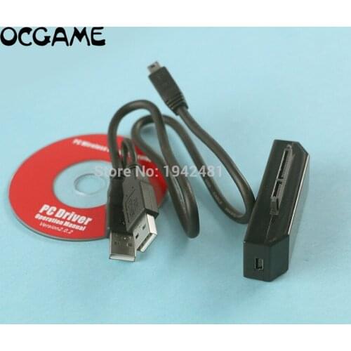 OCGAME New Black for Xbox360 slim USB HDD Hard Drive Transfer Data Sync Cable Kit 4 for Xbox 360 Slim