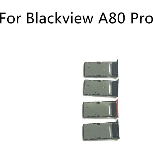 Original New Blackview A80 Pro Sim Card Holder Tray Card Slot For Blackview A80 Pro MT6757V 6.49" 720*1560 Smartphone