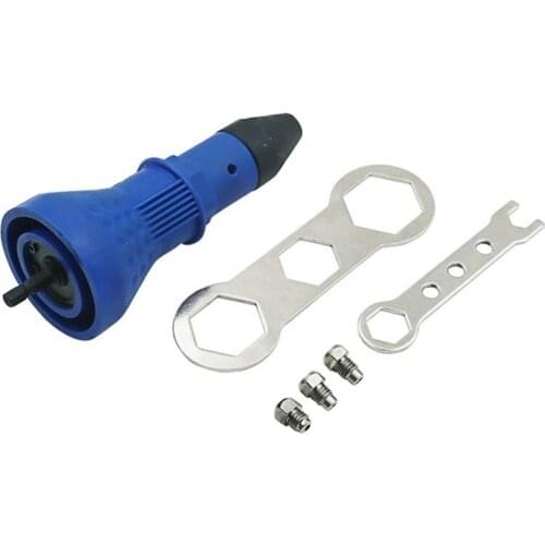 Gun Drill Adapter 2.4mm-4.8mm Electric Riveter Adaptor Insert Nut Tool Nut Riveting Tool Cordless Riveting Drill Adapter