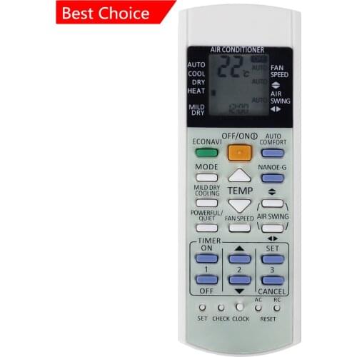 Replacement remote control for panasonic air conditioner A75C3208 A75C3706 A75C3708 A75C3300 KTSX5J A75C3167 A75C3607 controller