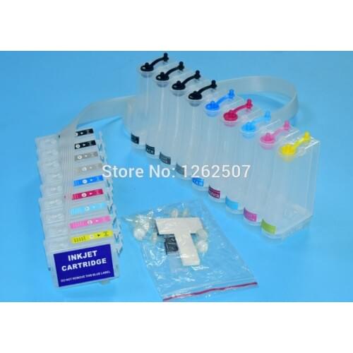 Bulk ink ciss system For Epson Surecolor P600 T7601-T7609 Inkjet Photo Printer - P600 Ciss with ARC chip