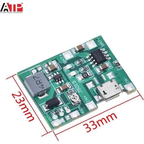 GREAT IT NEW Lithium Li-ion 18650 3.7V 4.2V Battery Charger Board DC-DC Step Up Boost Module TP4056 DIY Kit Parts