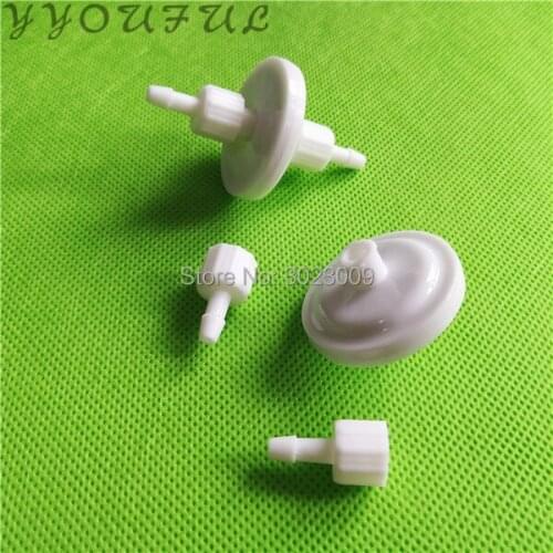 In stock 10pcs mini disc ink filter 30mm 5um white color for Epson DX5 DX7 Allwin Human Xuli Mimaki Flora ink filter 10pcs