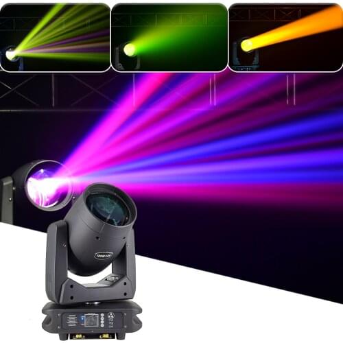 New Professional Lighting Rainbow Effect 1R 132W Moving Head Beam Light 8+15+24 Prsim For Stage Dj Lighting Wedding Disco Light
