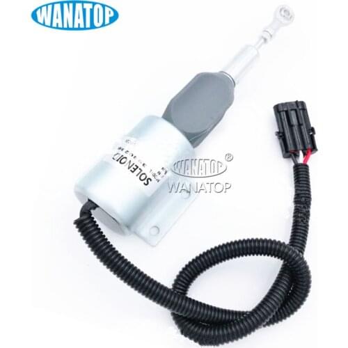 24V Shutdown Solenoid Valve 3930236 SA-4348-24 for Cummins 4BT 6BT 6CT NT855 K38