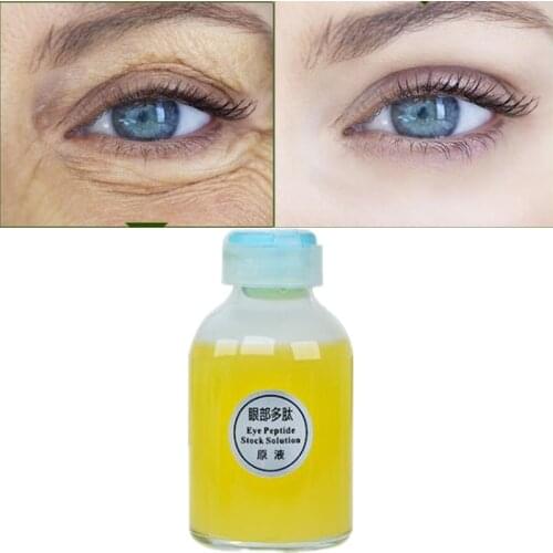 30ML Golden Eye Serum Moisturizing Anti-Wrinkle Anti-Age Hyaluronic Acid Remover Dark Circles Against Puffiness And Bags