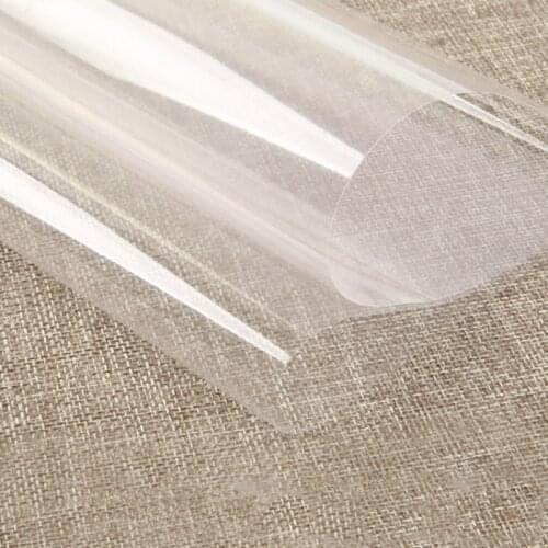 50sheets Flower wrapping paper 2.5s transparent cellophane plastic paper floral gift bouquet wrapping paper wholesale cellophane
