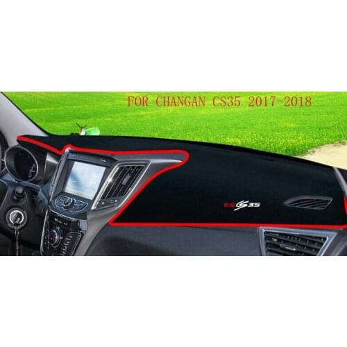 Car Dashboard Cover Carpet Sun Shade Pad Mat Heat Insulation Decoration For Chana Changan CS15 CS35 CS55 CS75 CS95 CX30 CX70
