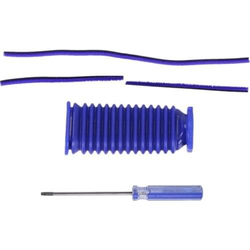 For Dyson V6 V7 V8 V10 V11 Vacuum Cleaner Soft Roller Head, Replacement Hose Soft Plush Strips Screwdriver