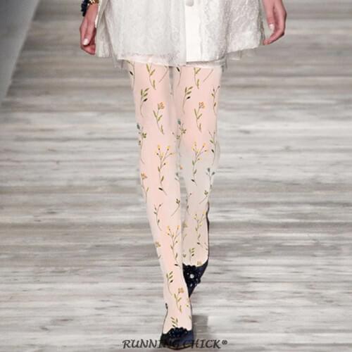 Idyllic Squid Small Fresh Velvet Printing Pantyhose