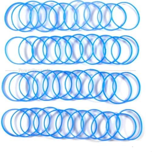 100 pcs /lots quality Rubber Blue Ring Fit for Shure,Beta57/Beta57A Beta58/Beta58A Beta87/Beta87A Microphone Grilles
