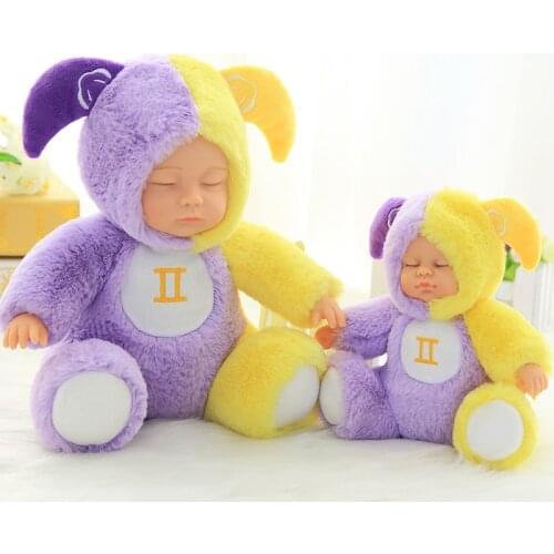 Cute Sleep Lovely Baby Children Stuffed Animals Plush Toys Birthday Girls Girlfriend Graduation Birthday Gift Plush Toys Doll