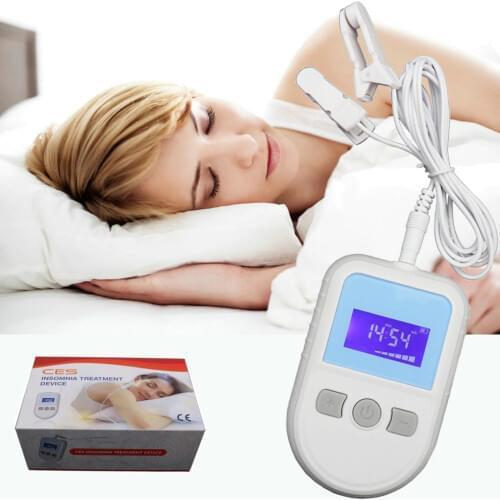 Newest Anti Sleep Electrotherapy Alpha CES Stim Device for Anxiety Insomnia and Depression Cure Migraine Neurosism