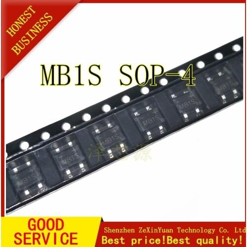 50PCS MB1S SMD NEW Rectifier bridge