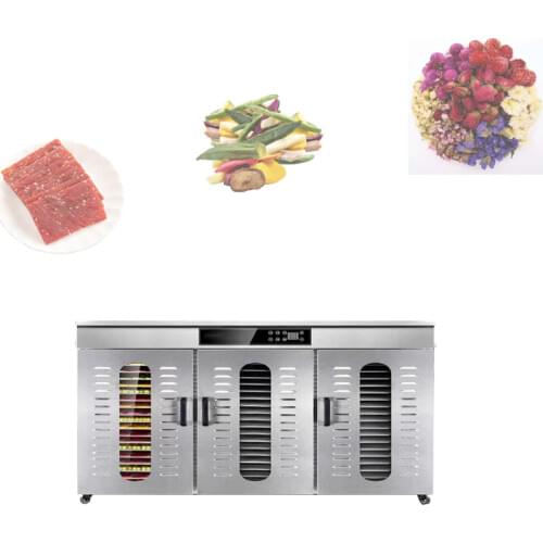 Food dehydrator, fruit and vegetable dryer, snack vanilla, meat, food, food dryer, 60-layer stainless steel, dried fruit machine