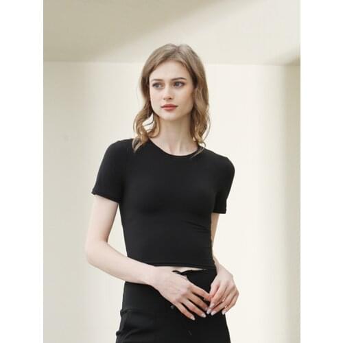 Женские базовые футболки SVOKOR China At AliExpress