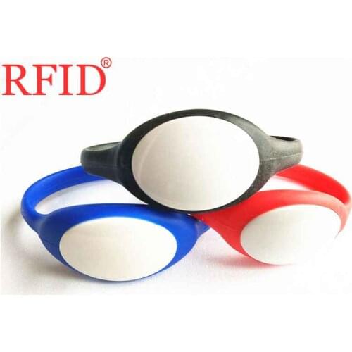 ID 125Khz T5577 Rewritable Writable Wristband RFID Waterproof Silicone Bracelet Proximity For Access Control Many Color Select