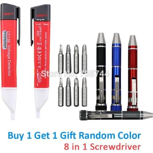 UNI-T UT13B AC 50 V~ 1000 V Voltmeter Voltage Detectors Tester Pen Adjustable Sensitivity Vibration Indication