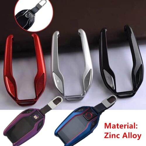 KEYECU Zinc Alloy Protector Key Case Cover Shell LCD Touch Screen for BMW Mercedes-Benz Buick Audi Cadillac Lexus Land Rover