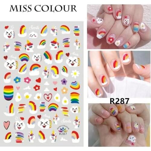 1pcs Nail Sticker Fruit design Water Decals Flower Nail Art Decoration Mix Designs Tips Set DIY Fashion Wraps Tips Manicure
