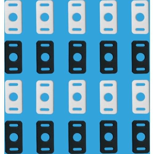 10pcs/set Black & White PVC Shoelace fit Shoe Charms Shoes Accessories for Casual Shoes Sports Shoes DIY Shoe Decorations Gift