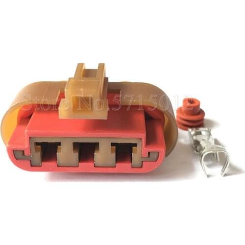 3 Hole Wire Harness Waterproof Connector Auto Wiring Harness Plug