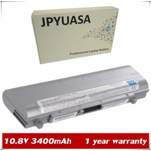 7XINbox 10.8V 3400mAh PA3442U-1BRS PA3442U P000435740 Laptop Battery For Toshiba U100 U105 PABAS062