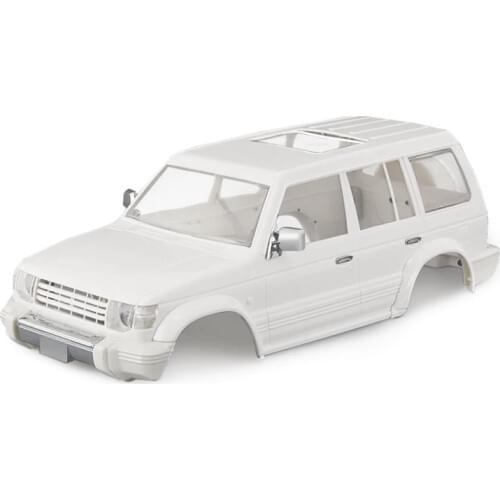 Car Shell Body Kit 31m Wheelbase for 1/10 RC Crawler PAJERO V33/V43 Axial SCX10 II 90046 Redcat GEN 8 Scout II