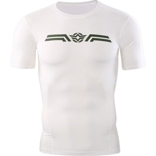 Shanghai Story 2019 quick dry t shirt men Tops Tees Designer T-Shirt Men T-shirt Compression Short Sleeve Tee Shirt