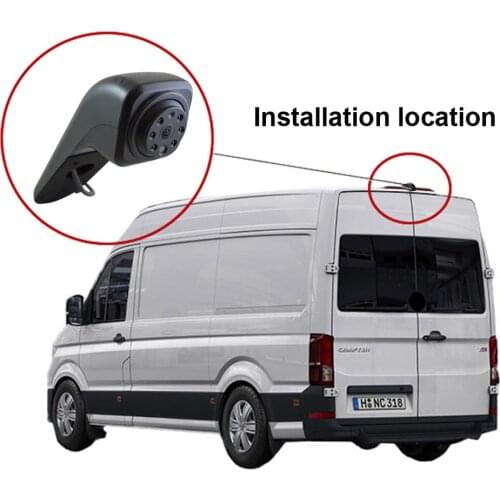 CCD car brake light reverse parking camera for VW Crafter 2017 transporter Van waterproof night vision HD IR light 170 degree