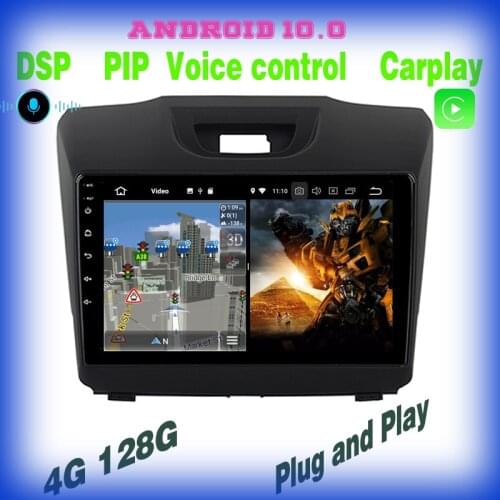 Voice control PX6 Android 10.0 Car Radio GPS Player for Chevrolet S10 Colorado Trailblazer Isuzu D-Max MU-X wifi carplay 4+128GB