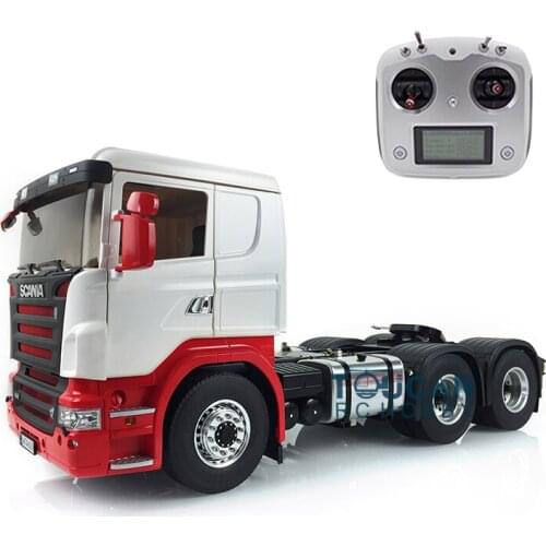 1/14 LESU RC 6*6 Metal Chassis Hercul Sca Tractor Truck Painted Cabin Radio THZH0577-SMT2
