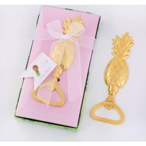 2019 new Pineapple Opener Beer Bottle Opener wedding Birthday Party Giveaway Gift For Guests 50 pcs