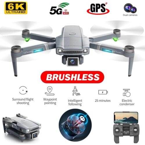 New GPS Drone 6K HD Wide-Angle Dual Camera Profesional Quadcopter RC Distance 2000M RTR Outdoor Adult Toys