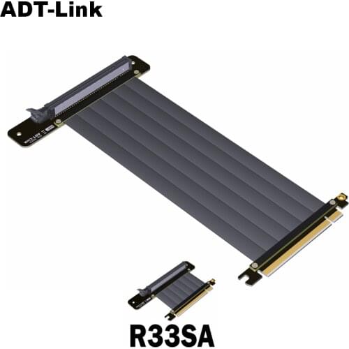 PCI express 3.0 x16 Extension Graphics Video Cards Vertical Cable For ASUS RS200 ROG Strix Riser GAMING GT501Helios GX601AURA