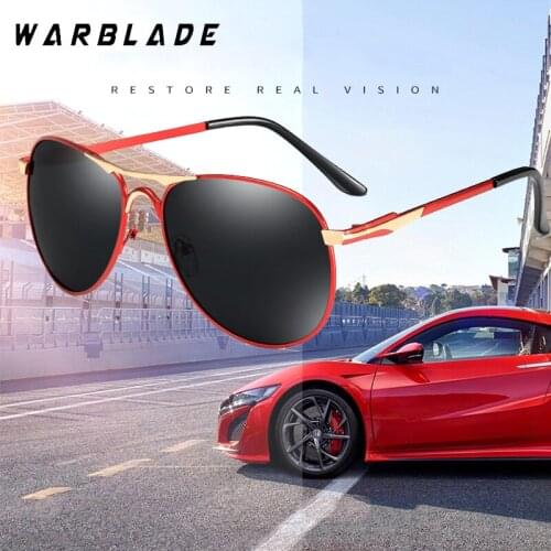 New Mens Polarized Sunglasses UV400 Men Women Driving Pilot Vintage Sun Glasses Brand Designer Male Sunglasses For Man Women
