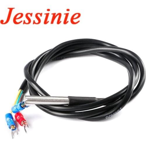 Waterproof Pt100 Temperature Sensor Module Stainless Steel High Precision Waterproof Temperature Controller Probe