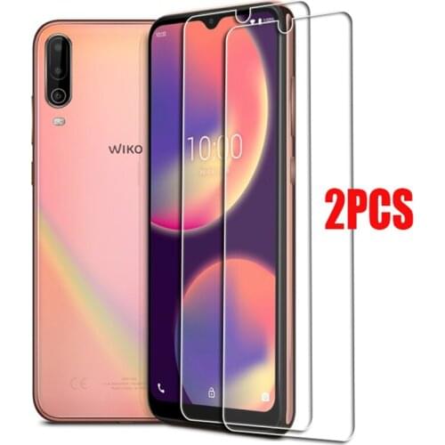 2PCS FOR Wiko View4 Tempered Glass Protective on Wiko View3 Lite Pro Y50 Y60 Y80 Sunny3 Screen Protector Glass Film Cover Saver