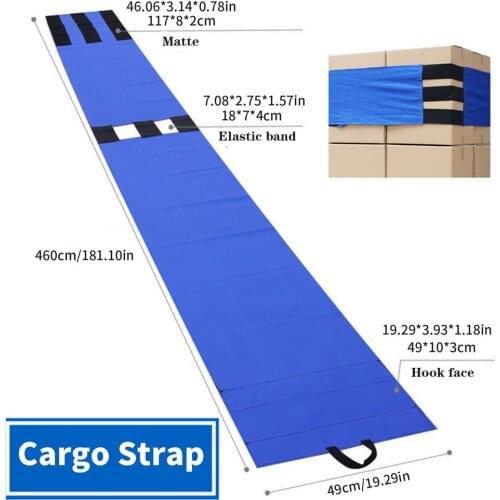 1 Pc Truck Cargo Binding Belt Oxford Cloth Reusable Widely Used Straps Strong Belt Luggage Strap Bag Car Accessories