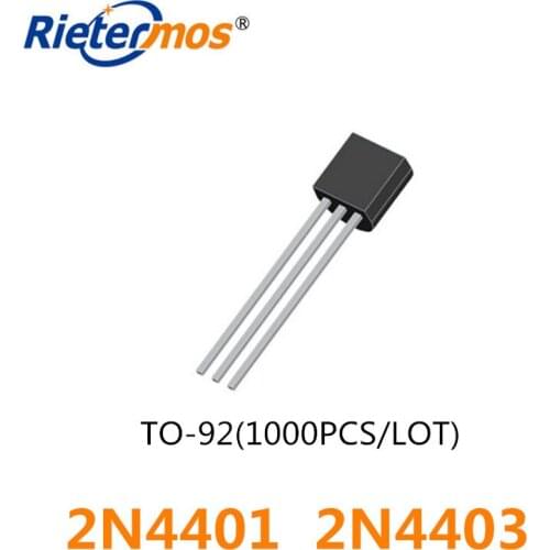 1000PCS 2N4401 2N4403 TO-92 HIGH QUALITY