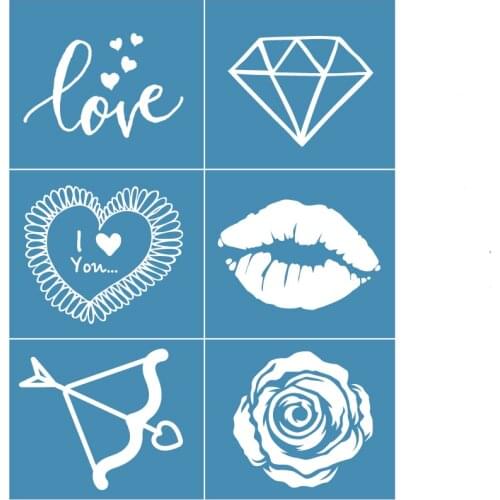 8.5 X 11" Reusable Self- Adhesive Silk Screen Stencils Mesh Transfers for Home Decoration T-Shirt Bag Pillow Art Photo Craft