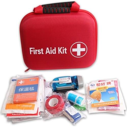 2021 New First Aid Kit Large Storage Layer Capacity Car Home Outdoor Emergency Rescue Kit Portable Shockproof Medical Kit