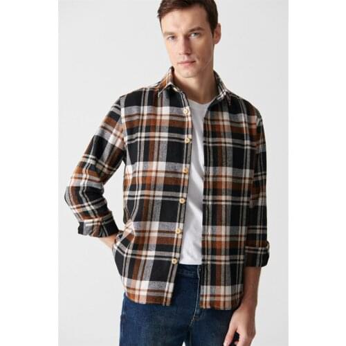 AVVA Mens Flannel Shirts
