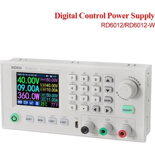 S12A Power Supply Housing Case for RD6012 / RD6012-W Support Wireless Remote Control APP / PC Control
