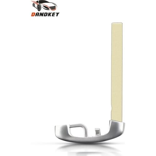 Dandkey 10pcs Emergency Key Blade For BMW CAS4 F 3 5 7 Series E90 E92 E93 X5 F10 F20 F30 F40 New 5 7 Series Uncut Key Blade