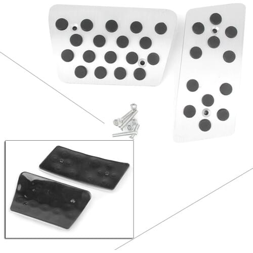 For Jeep Wrangler JK 2007-2017 2Pcs Car Foot Gas Brake Pedal AT Automatic Transmission Car Accessories Parts