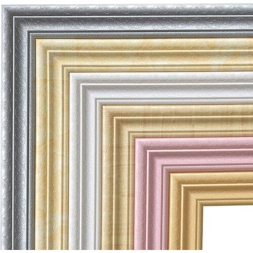 Wall Trim Line Skirting Border 3d Pattern Sticker Decor Self Adhesive Waterproof Strip For Home Wall Decoration Plaster Line