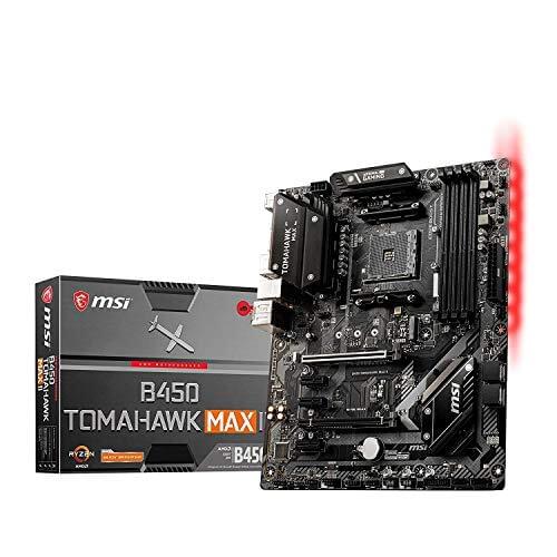 MSI B450 Tomahawk MAX II Gaming motherboard (AMD Ryzen 3000 3a Gen ryzen AM4, DDR4, M.2, USB 3.2 Gen 1, Wi-Fi